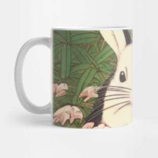 Funny White Mini Rex Rabbit American Bunny Cute Giant Bunny Mom Mug